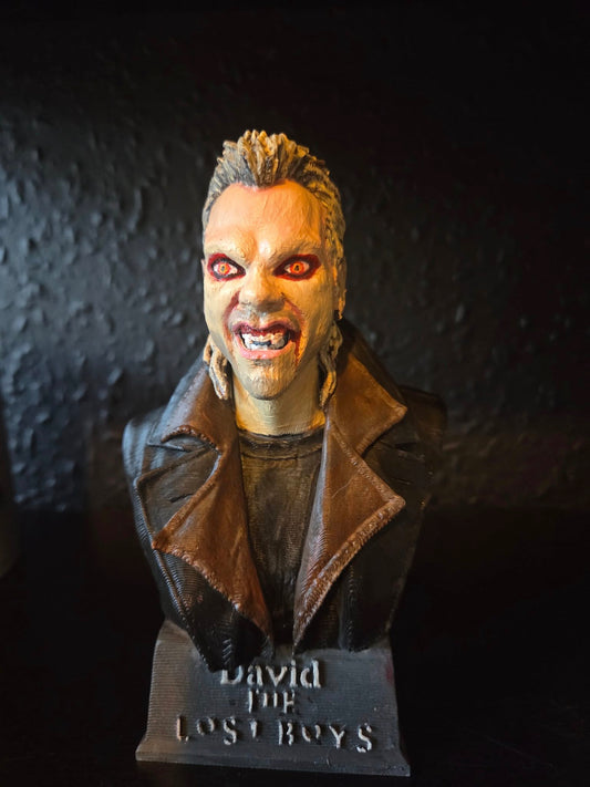3D Print Model bust of David from lost boys