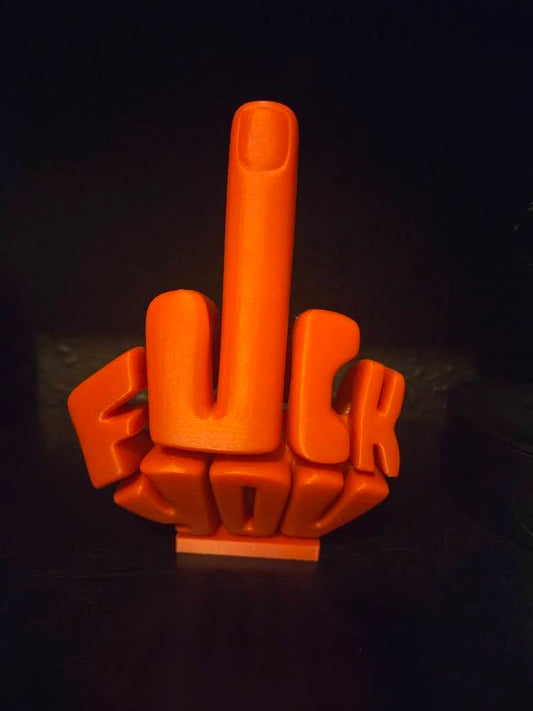 3D Print model Finger novelty rude phone holder