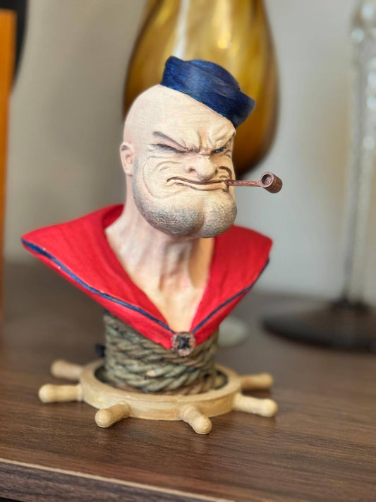 3D print model Popeye bust