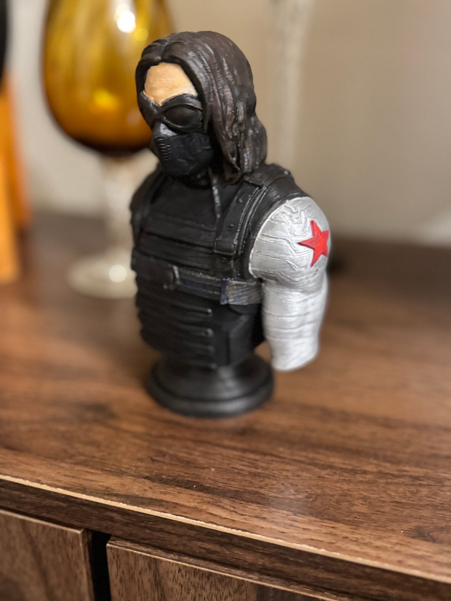 3D Bust Model Winter Soldier