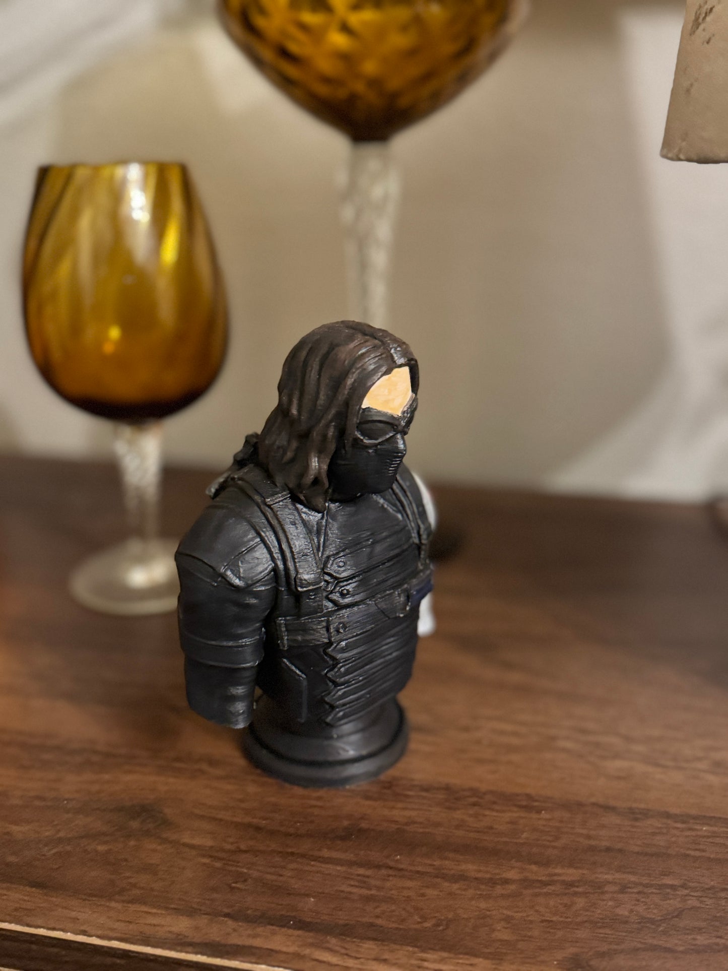 3D Bust Model Winter Soldier