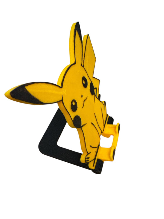 3D Print Pikachu travel phone holder