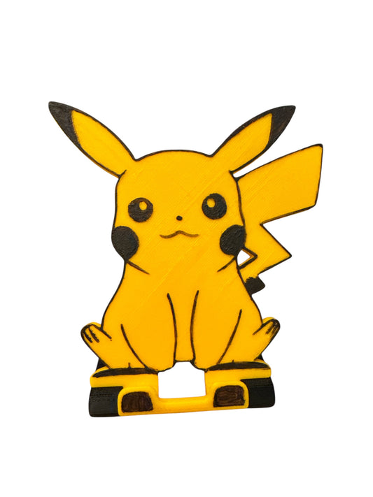 3D Print Pikachu travel phone holder
