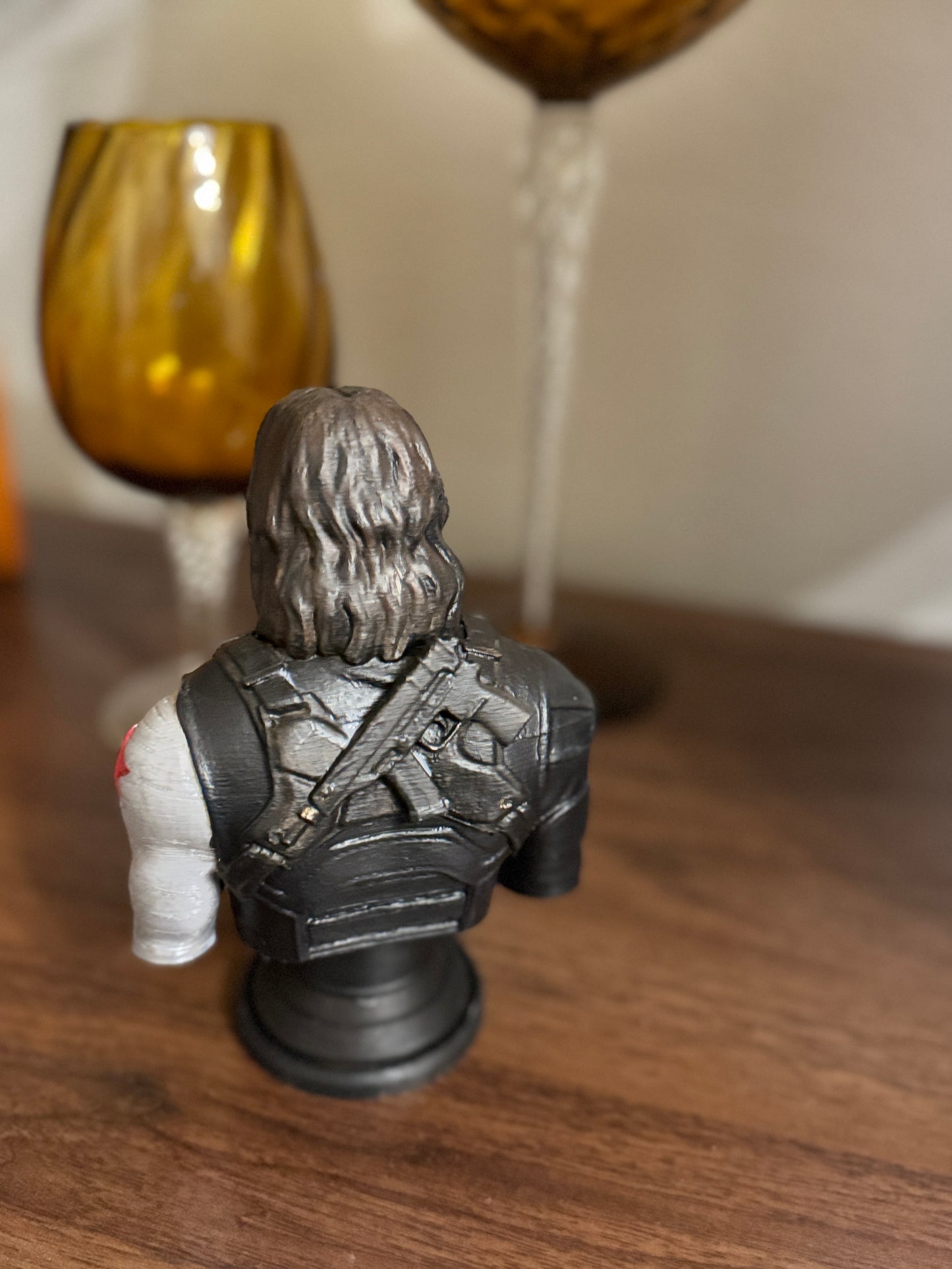3D Bust Model Winter Soldier