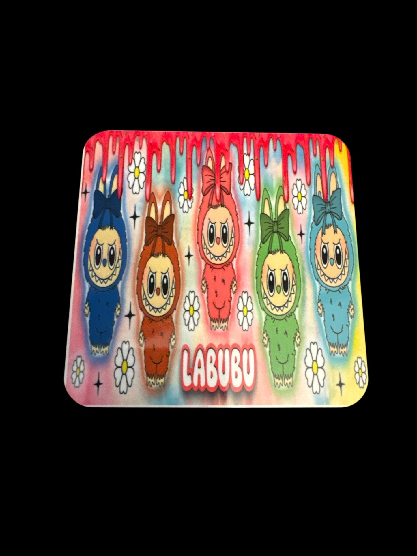 Labubu cup & coaster set